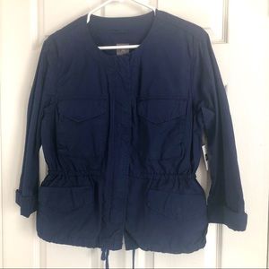 NEW Gap Utility Jacket - Navy Large